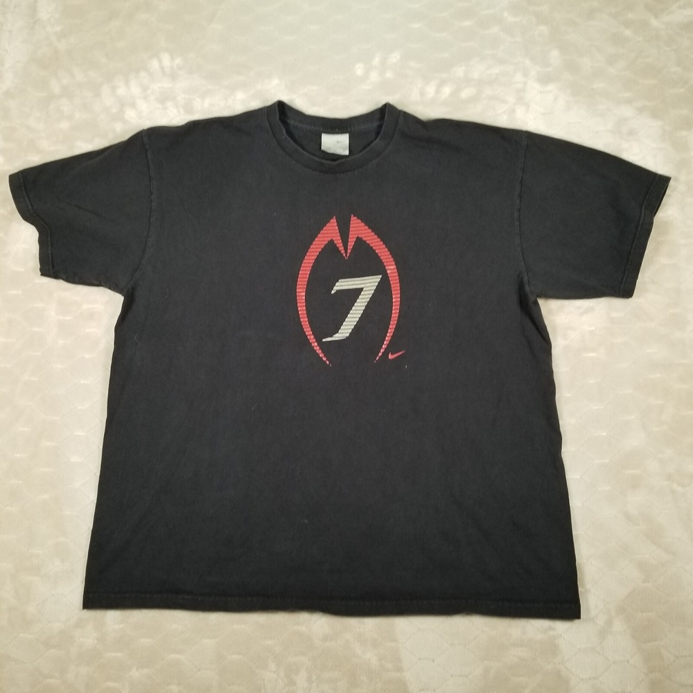 VTG‎ Nike Michael Vick 7 Logo Silver Tag T-Shirt Sz XL See Pics Rare